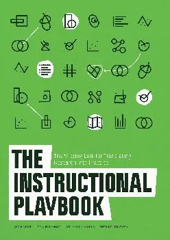 [READ] -  The Instructional Playbook: The Missing Link for Translating Research into Practice