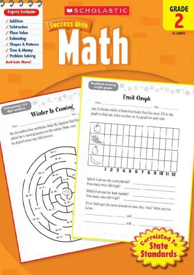 [EPUB] -  Scholastic Success with Math, Grade 2