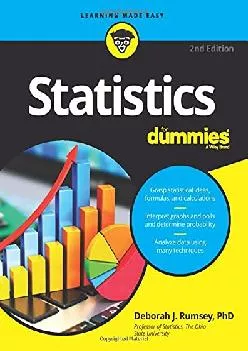 [EBOOK] -  Statistics For Dummies (For Dummies (Lifestyle))