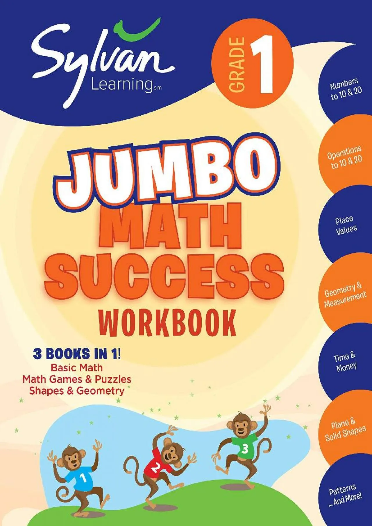 PDF-[EBOOK] - 1st Grade Jumbo Math Success Workbook: 3 Books In 1--Basic Math, Math Games