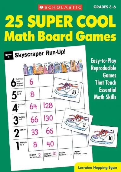 [EBOOK] -  25 Super Cool Math Board Games: Easy-to-Play Reproducible Games that Teach