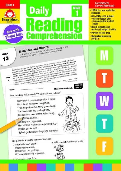 [READ] -  Daily Reading Comprehension, Grade 1