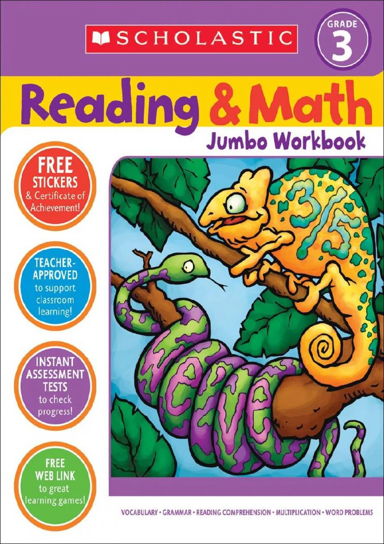 PDF-[DOWNLOAD] - Reading & Math Jumbo Workbook: Grade 3