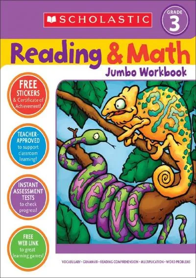 [DOWNLOAD] -  Reading & Math Jumbo Workbook: Grade 3