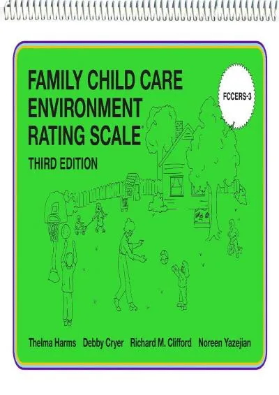 [READ] -  Family Child Care Environment Rating Scale (FCCERS-3)