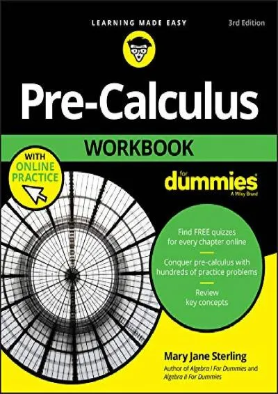 [EPUB] -  Pre-Calculus Workbook For Dummies