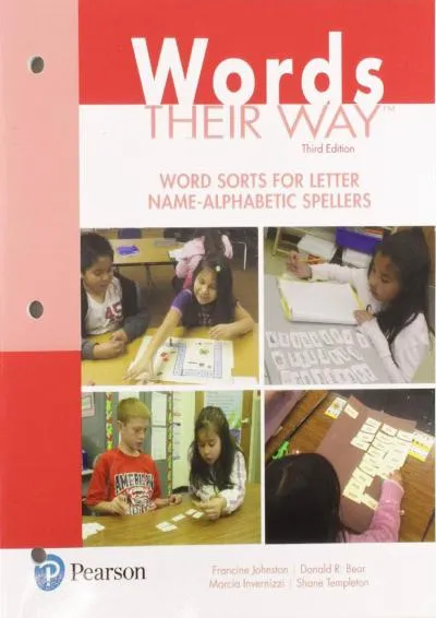 [DOWNLOAD] -  Words Their Way: Word Sorts for Letter Name - Alphabetic Spellers (Words Their Way Series)