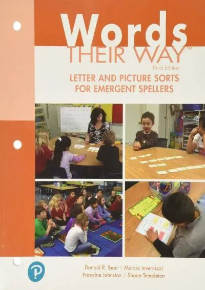 [DOWNLOAD] -  Words Their Way Letter and Picture Sorts for Emergent Spellers (What\'s New in Literacy)