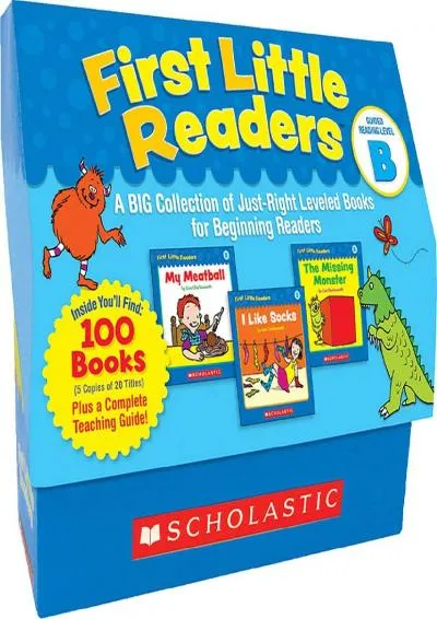 [EBOOK] -  First Little Readers: Guided Reading Level B: A Big Collection of Just-Right Leveled Books for Beginning Readers