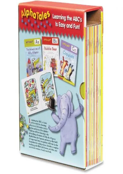 [EPUB] -  AlphaTales Box Set: A Set of 26 Irresistible Animal Storybooks That Build Phonemic Awareness & Teach Each letter of the Al...