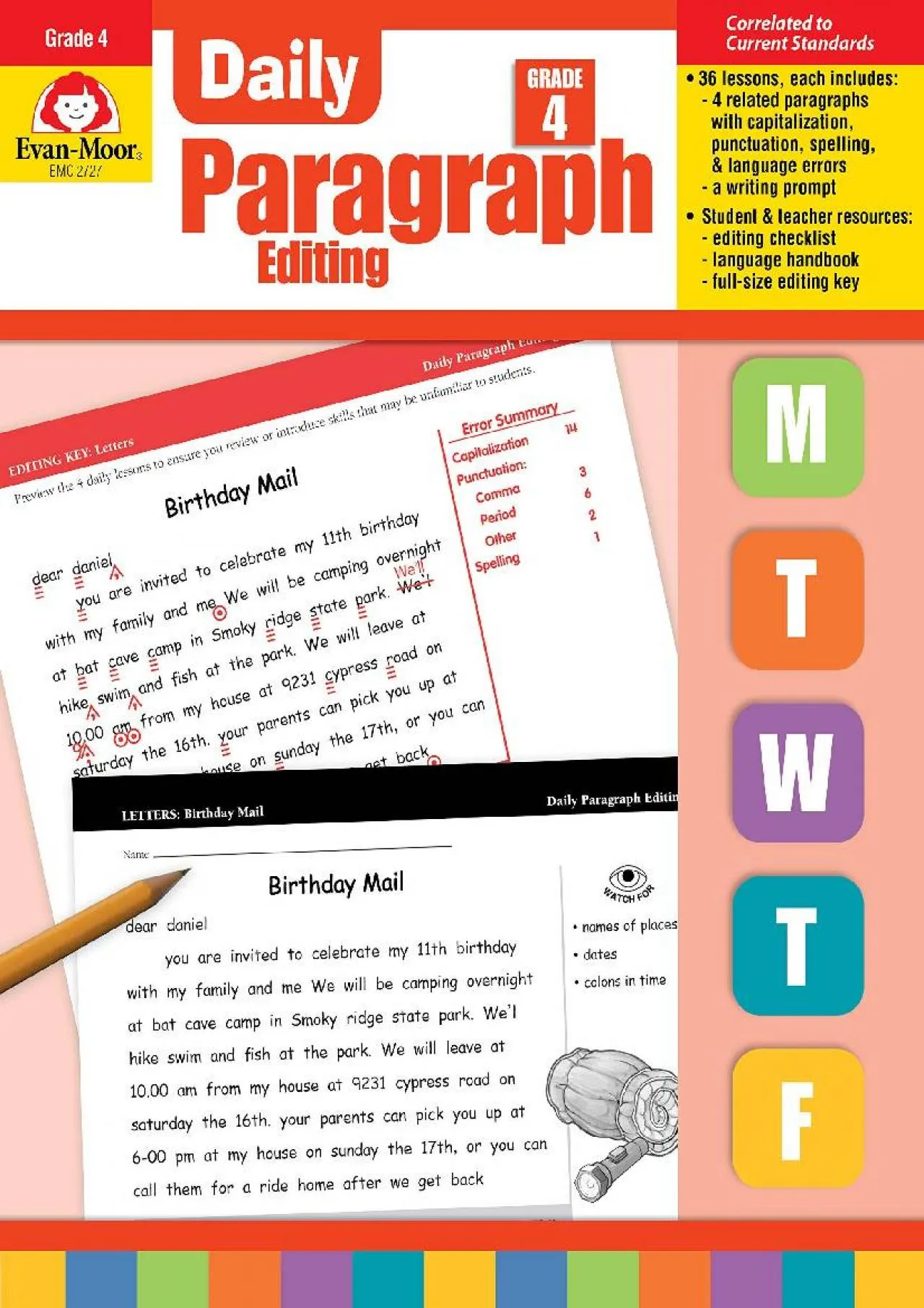 PDF-[DOWNLOAD] - Evan-Moor Daily Paragraph Editing, Grade 4