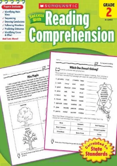 [EPUB] -  Scholastic Success with Reading Comprehension, Grade 2