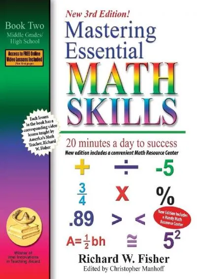 [EBOOK] -  Mastering Essential Math Skills, Book 2: Middle Grades/High School, 3rd Edition: