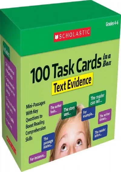 [READ] -  Scholastic Teaching Resources (Teaching Strategies) 100 Task Cards in a Box: