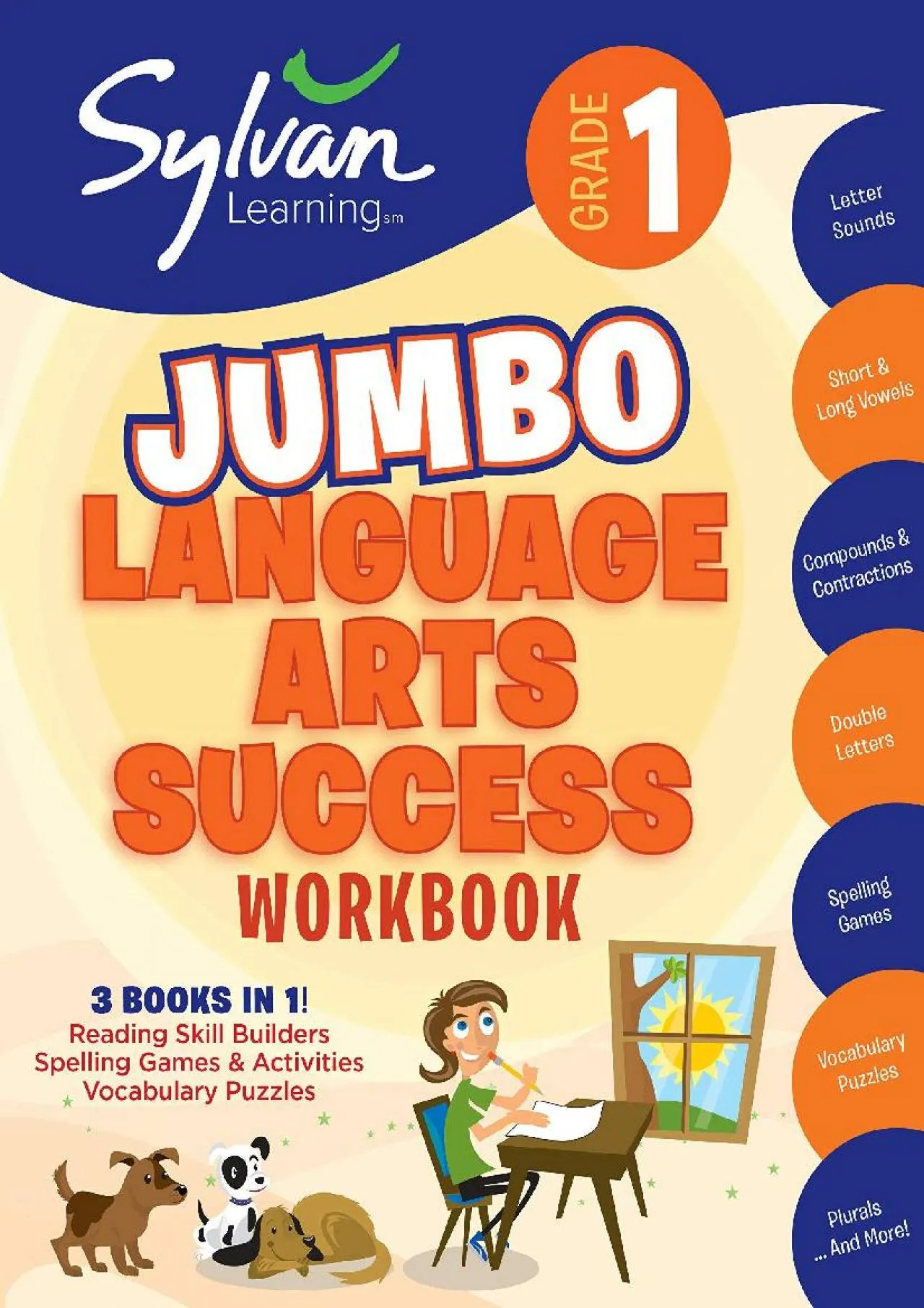 PDF-[EPUB] - 1st Grade Jumbo Language Arts Success Workbook: 3 Books In 1 # Reading Skill