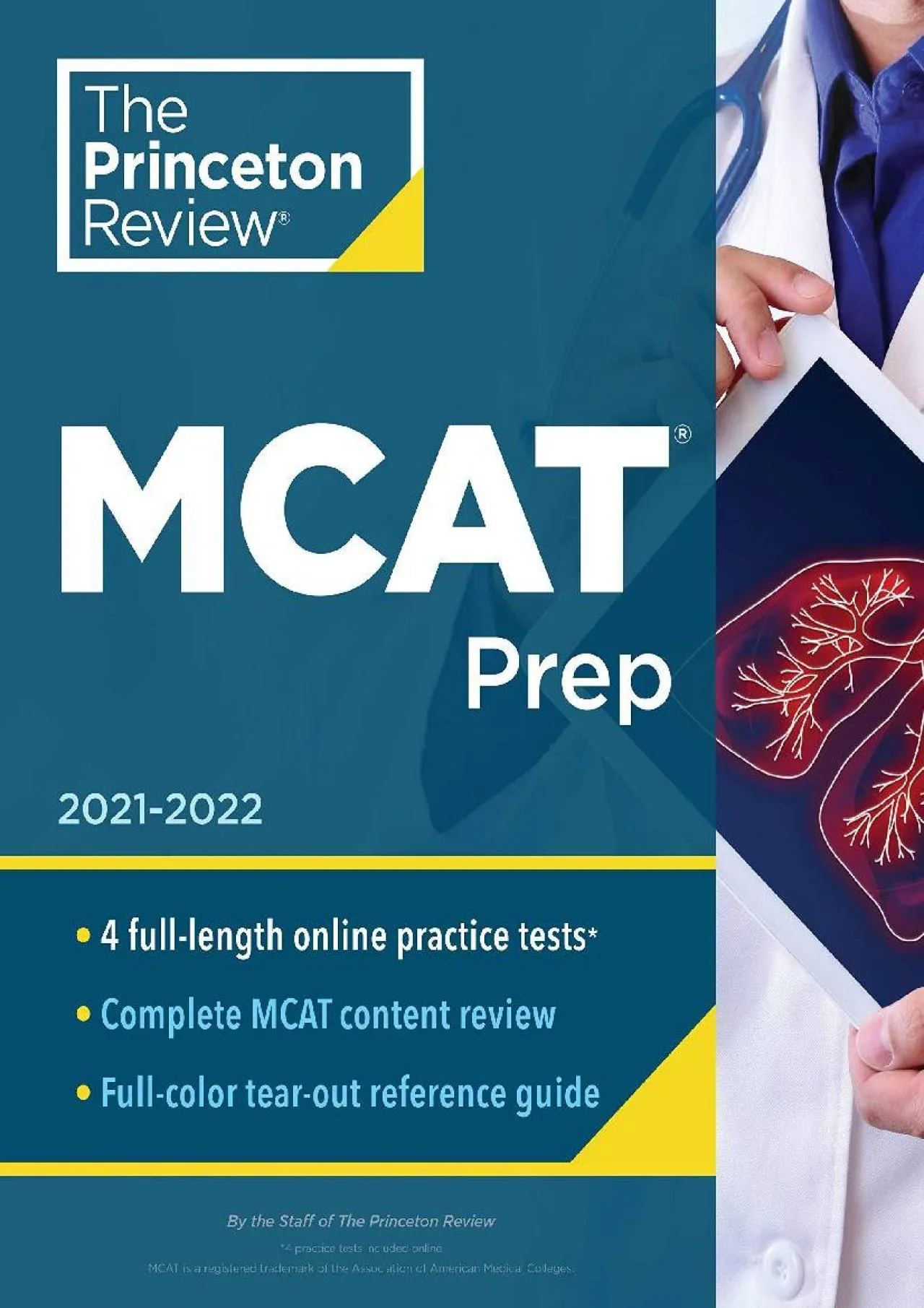 PDF-[EPUB] - Princeton Review MCAT Prep, 2021-2022: 4 Practice Tests + Complete Content Coverage