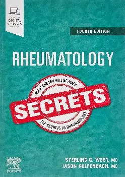 [EBOOK] -  Rheumatology Secrets