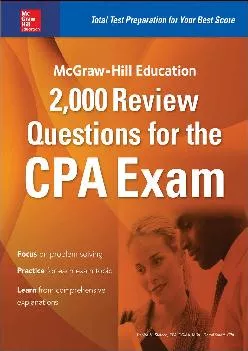 [EPUB] -  McGraw-Hill Education 2,000 Review Questions for the CPA Exam