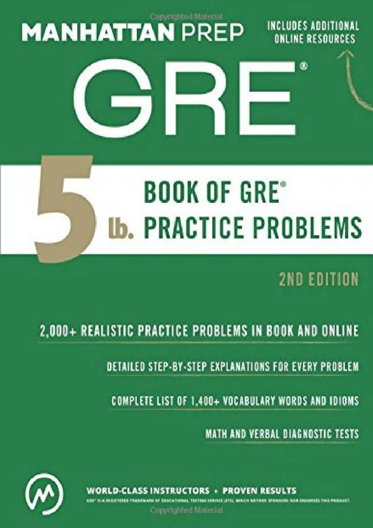 PDF-[READ] - 5 lb. Book of GRE Practice Problems (Manhattan Prep 5 lb Series)