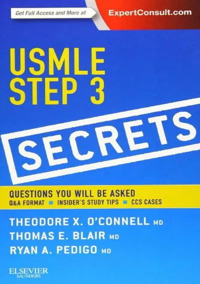 [READ] -  USMLE Step 3 Secrets, 1e