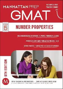 [EBOOK] -  GMAT Number Properties (Manhattan Prep GMAT Strategy Guides)