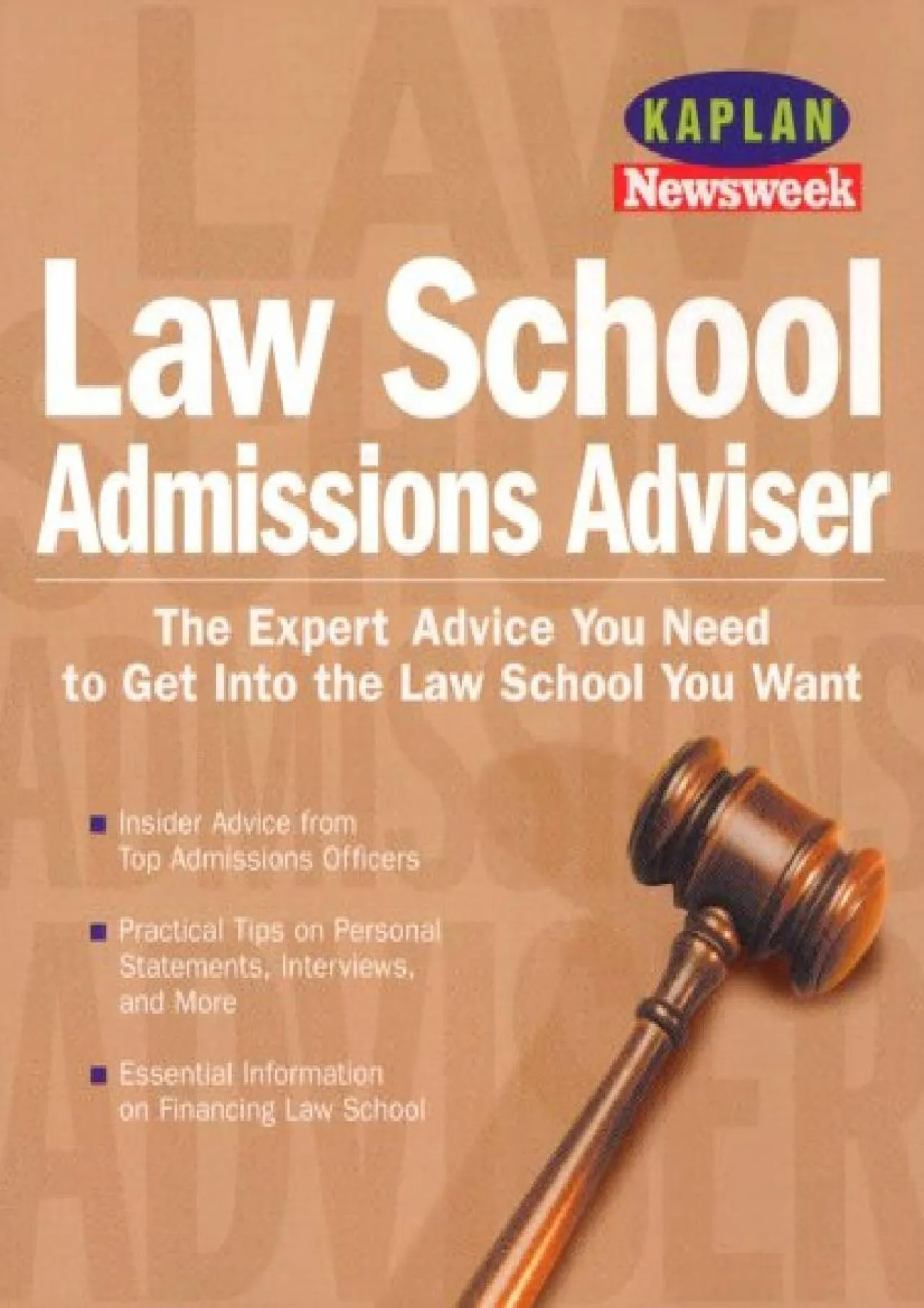 PDF-[EPUB] - Kaplan Newsweek Law School Admissions Adviser (Get Into Law School)