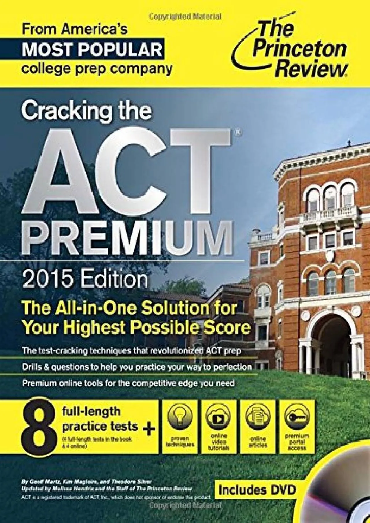 PDF-[EBOOK] - Cracking the ACT Premium Edition with 8 Practice Tests and DVD, 2015 (College