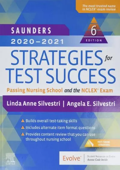 [EBOOK] -  Saunders 2020-2021 Strategies for Test Success: Passing Nursing School and