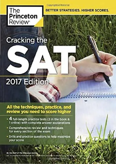 [EPUB] -  Cracking the SAT with 4 Practice Tests, 2017 Edition: All the Techniques, Practice, and Review You Need to Score Higher (C...