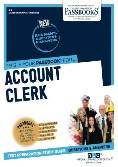 [EBOOK] -  Account Clerk: Passbooks Study Guide (Career Examination Series)