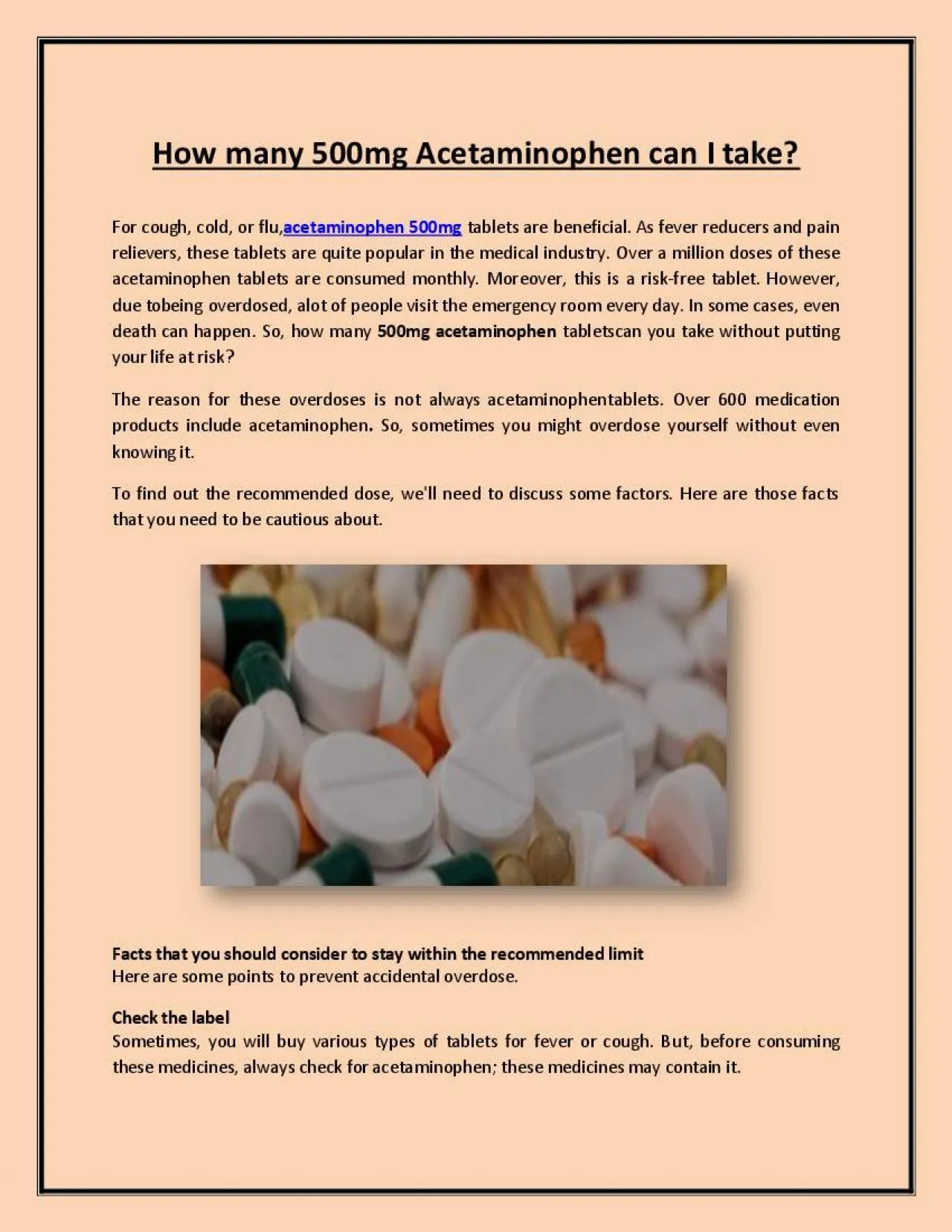 PDF-How many 500mg Acetaminophen can I take?