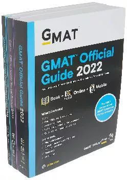 [EPUB] -  GMAT Official Guide 2022 Bundle: Books + Online Question Bank