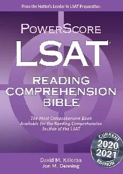 [EBOOK] -  The PowerScore LSAT Reading Comprehension Bible
