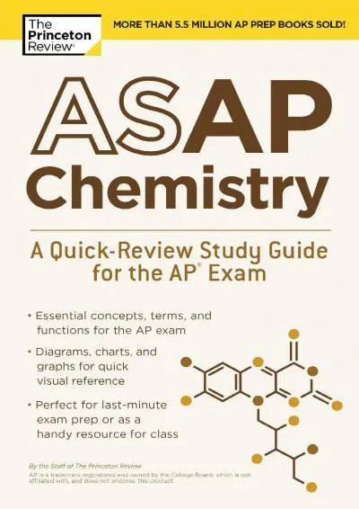 [EBOOK] -  ASAP Chemistry: A Quick-Review Study Guide for the AP Exam (College Test Preparation)