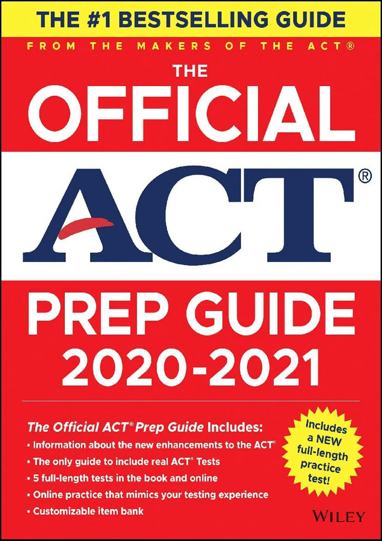 PDF-[DOWNLOAD] - The Official Act Prep Guide 2020 - 2021, (Book + 5 Practice Tests + Bonus