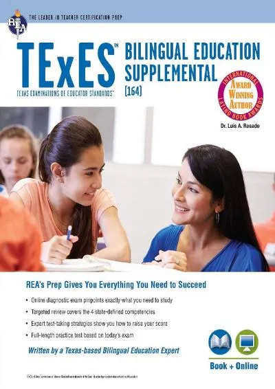 [EBOOK] -  TExES Bilingual Education Supplemental (164) Book + Online (TExES Teacher Certification Test Prep)