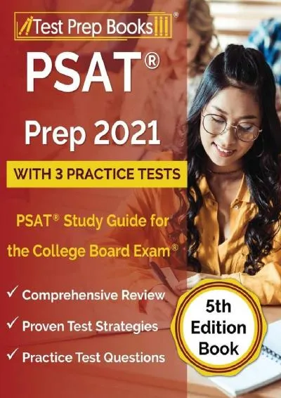 [EPUB] -  PSAT Prep 2021 with 3 Practice Tests: PSAT Study Guide for the College Board Exam [5th Edition Book]