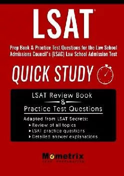 [EPUB] -  LSAT Prep Book: Quick Study & Practice Test Questions for the Law School Admissions