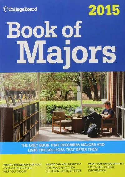 [EPUB] -  Book of Majors 2015: All-New Ninth Edition (College Board Book of Majors)