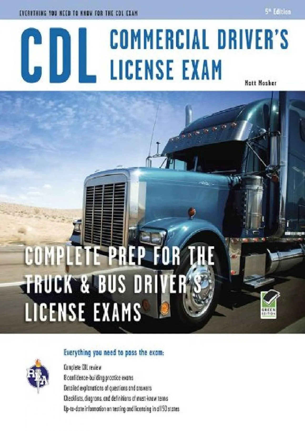 PDF-[EPUB] - CDL - Commercial Driver\'s License Exam (CDL Test Preparation)