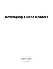 Developing fluent readers
