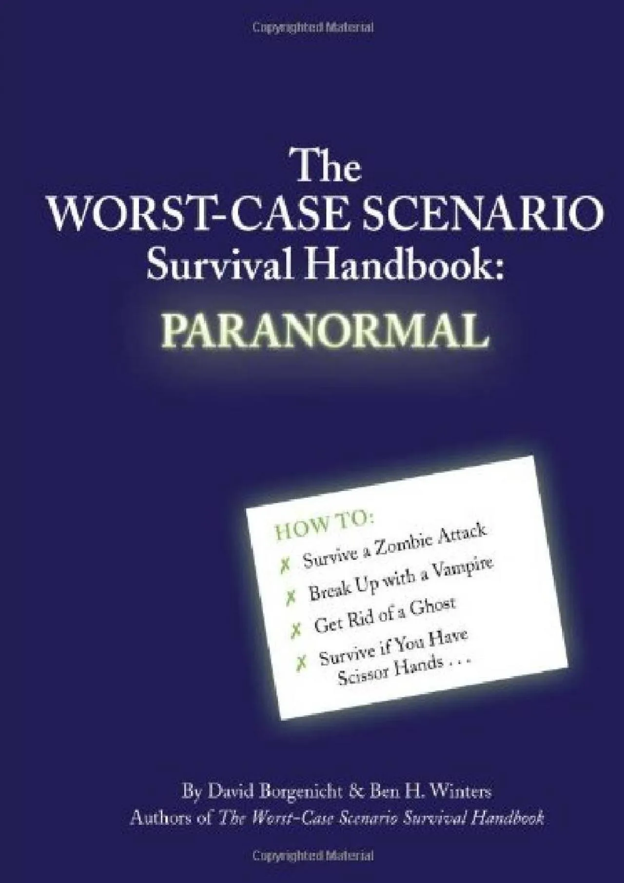 PDF-[READ] - The Worst-Case Scenario Survival Handbook: Paranormal