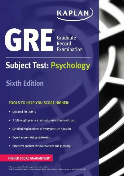 [EPUB] -  GRE Subject Test: Psychology (Kaplan Test Prep)