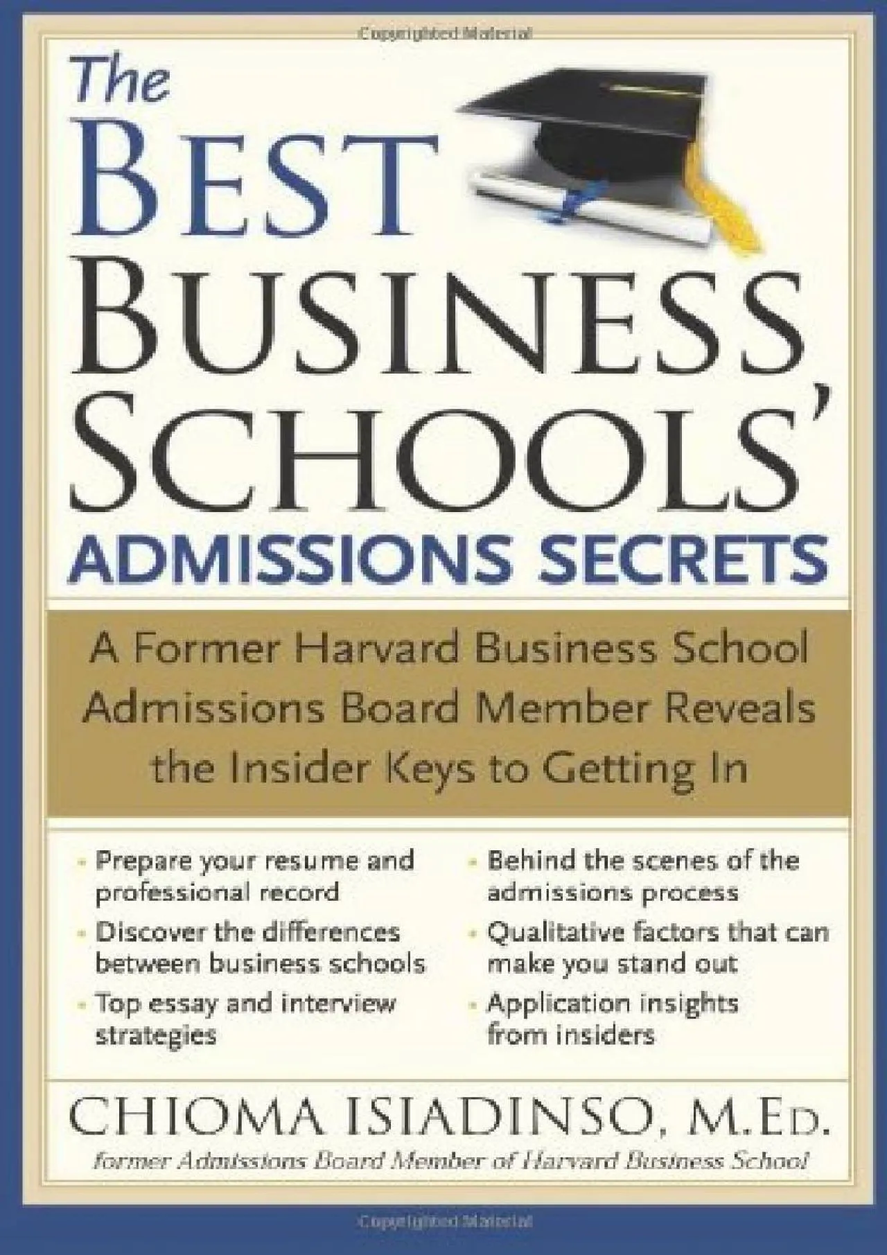 PDF-[DOWNLOAD] - The Best Business Schools\' Admissions Secrets: A Former Harvard Business