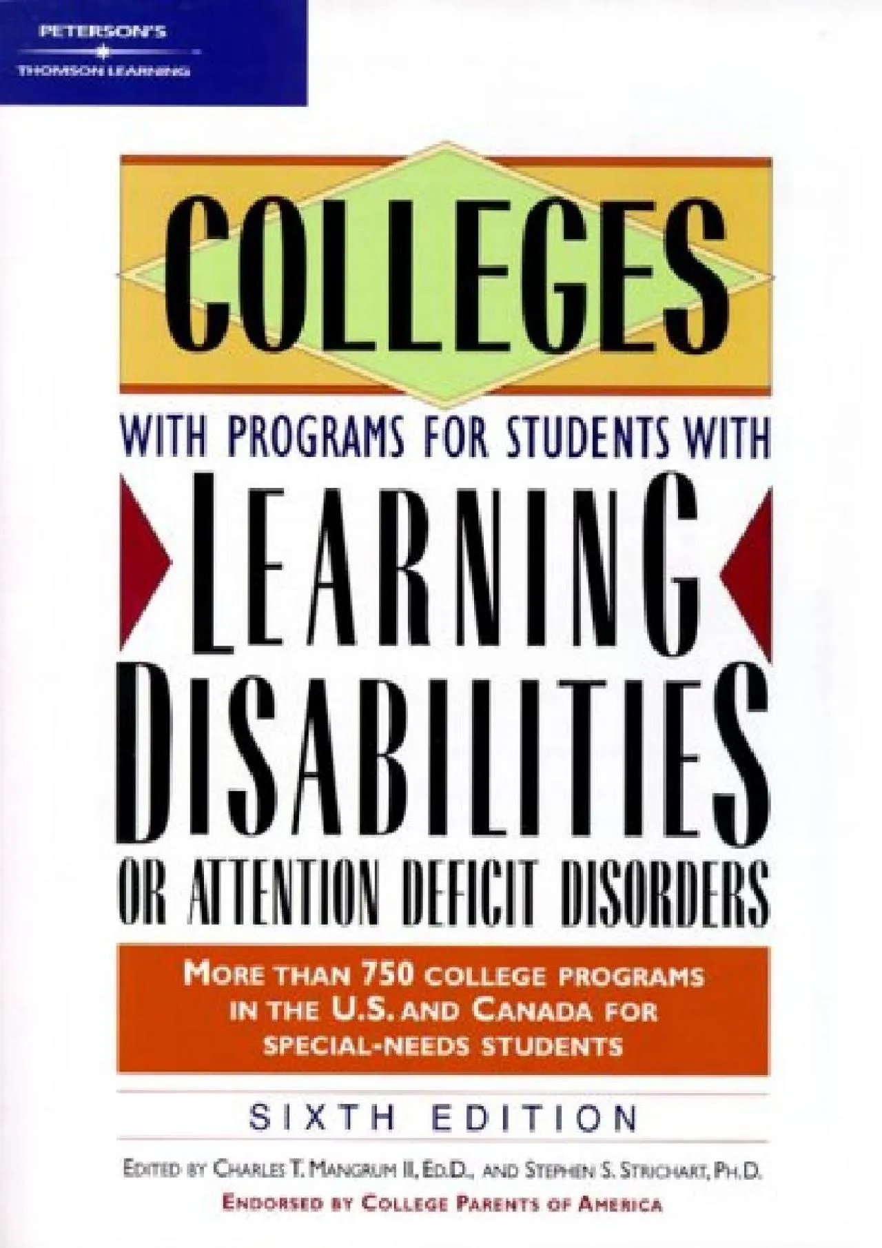 PDF-[DOWNLOAD] - Colleges With Programs for Students With Learning Disabilities Or Attention