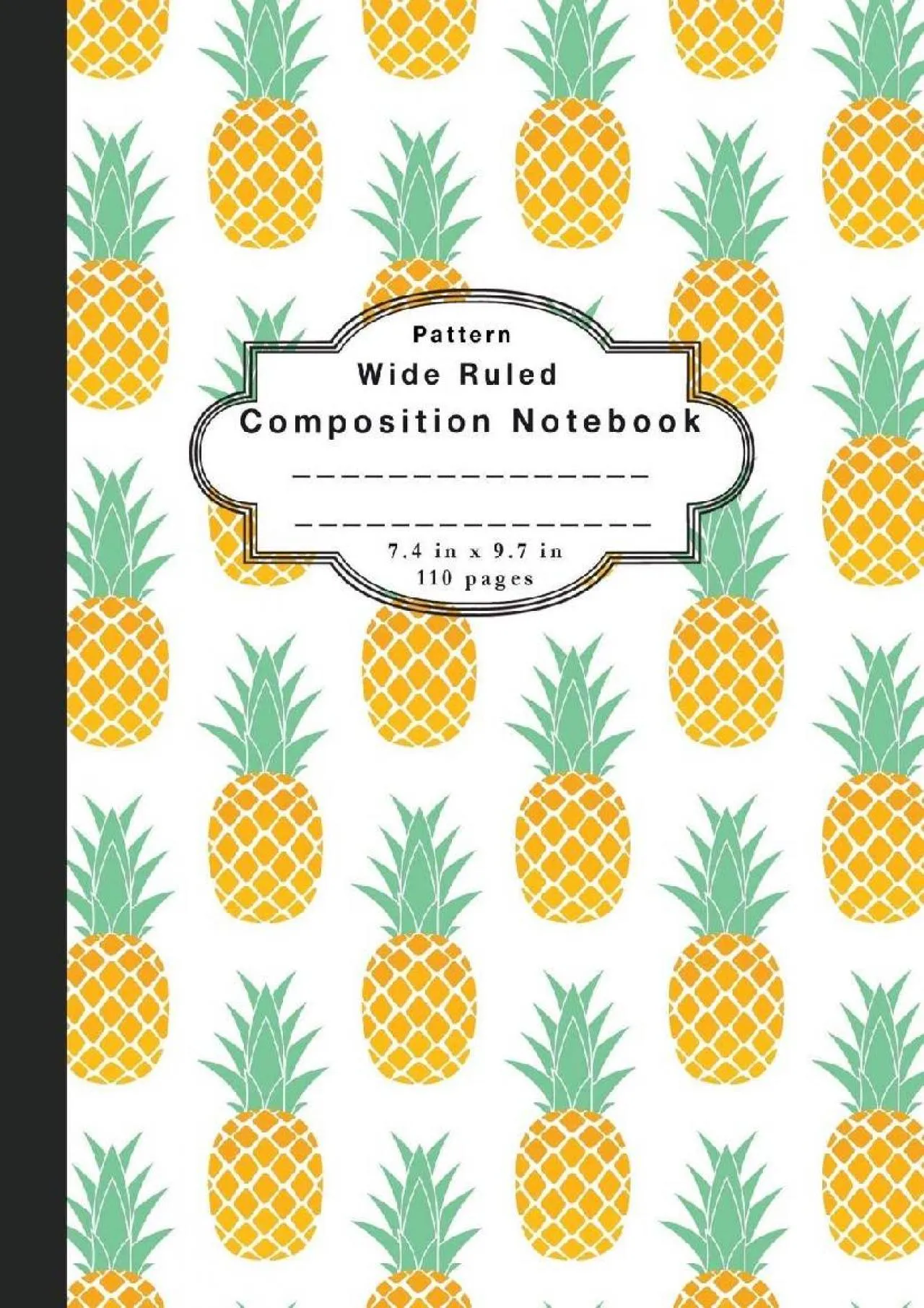 PDF-[READ] - Composition Notebook Pattern: Wide Ruled Notebook and Wide Ruled Paper