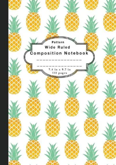 [READ] -  Composition Notebook Pattern: Wide Ruled Notebook and Wide Ruled Paper