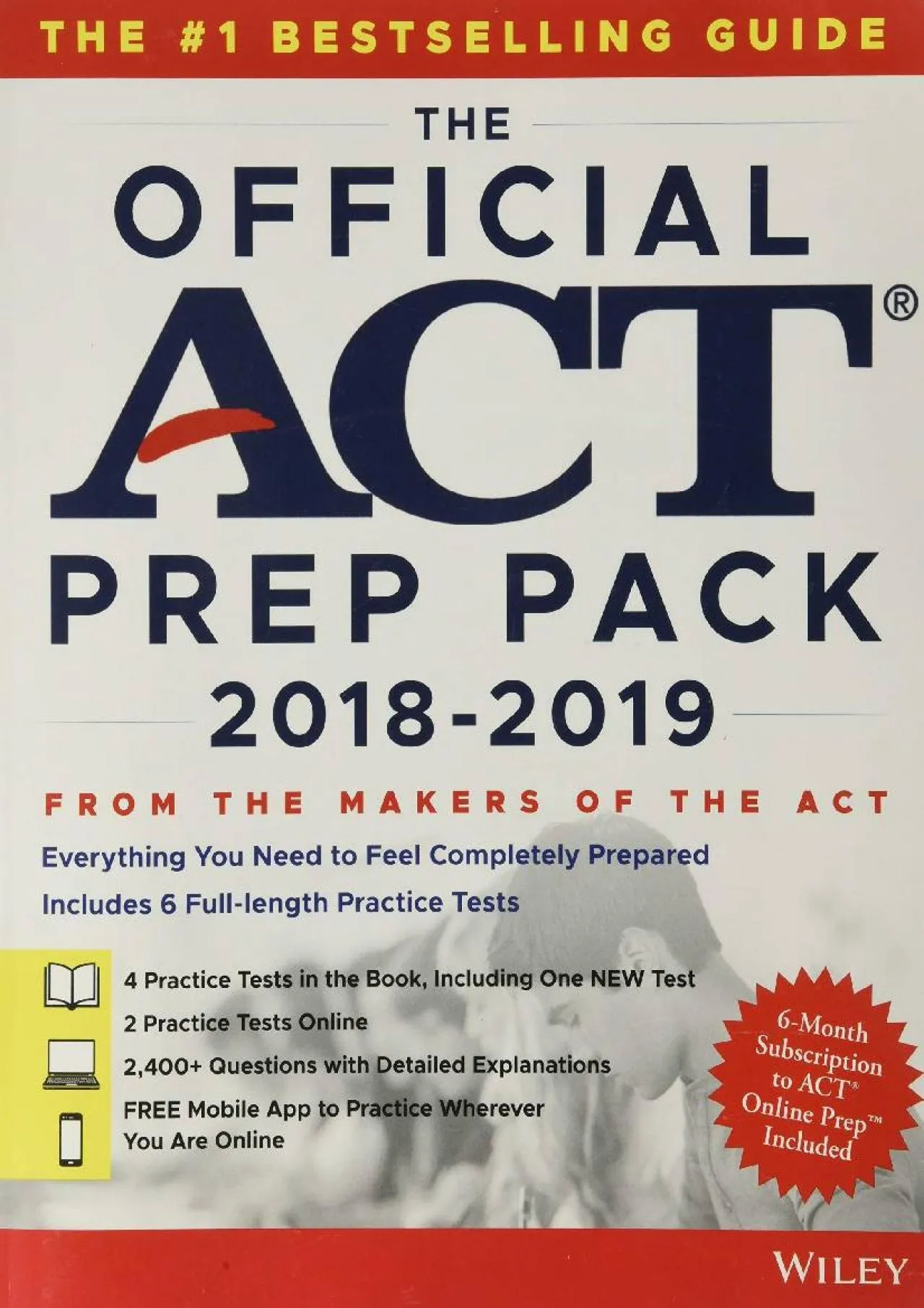 PDF-[DOWNLOAD] - The Official ACT Prep Pack with 6 Full Practice Tests (4 in Official ACT