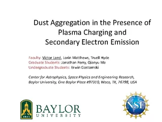Dust Aggregation in the Presence of