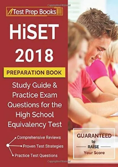 [READ] -  HiSET 2018 Preparation Book: Study Guide & Practice Exam Questions for the High School Equivalency Test